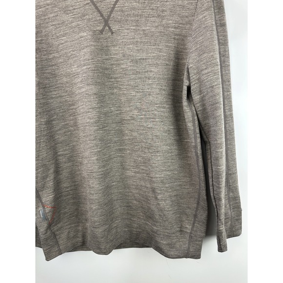 Icebreaker Merino Wool Sweater Mens Large Crewneck Long Sleeve Lightweight *Flaw - Picture 6 of 14